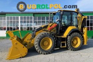 Koparko ładowarka Caterpillar 434F, 2016 , dzojstiki, stan bdb